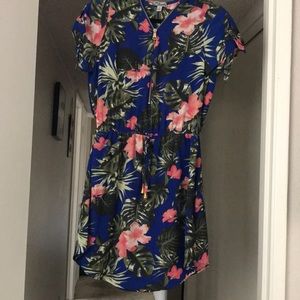 Blue dress